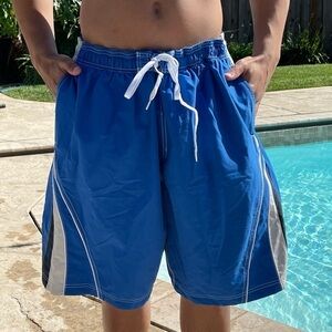 NWT Speedo Axcelerate Collection Speedry Watershorts Classic Blue MT01